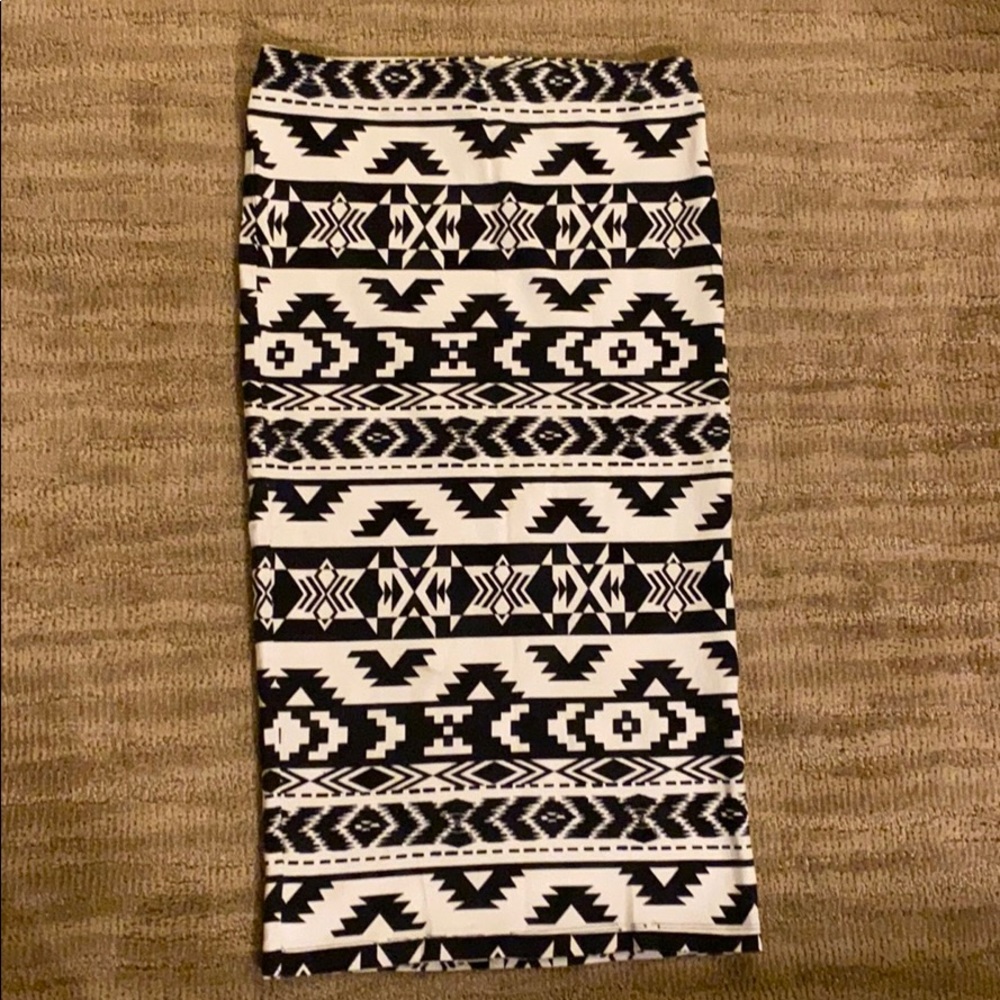 Express Aztec Skirt